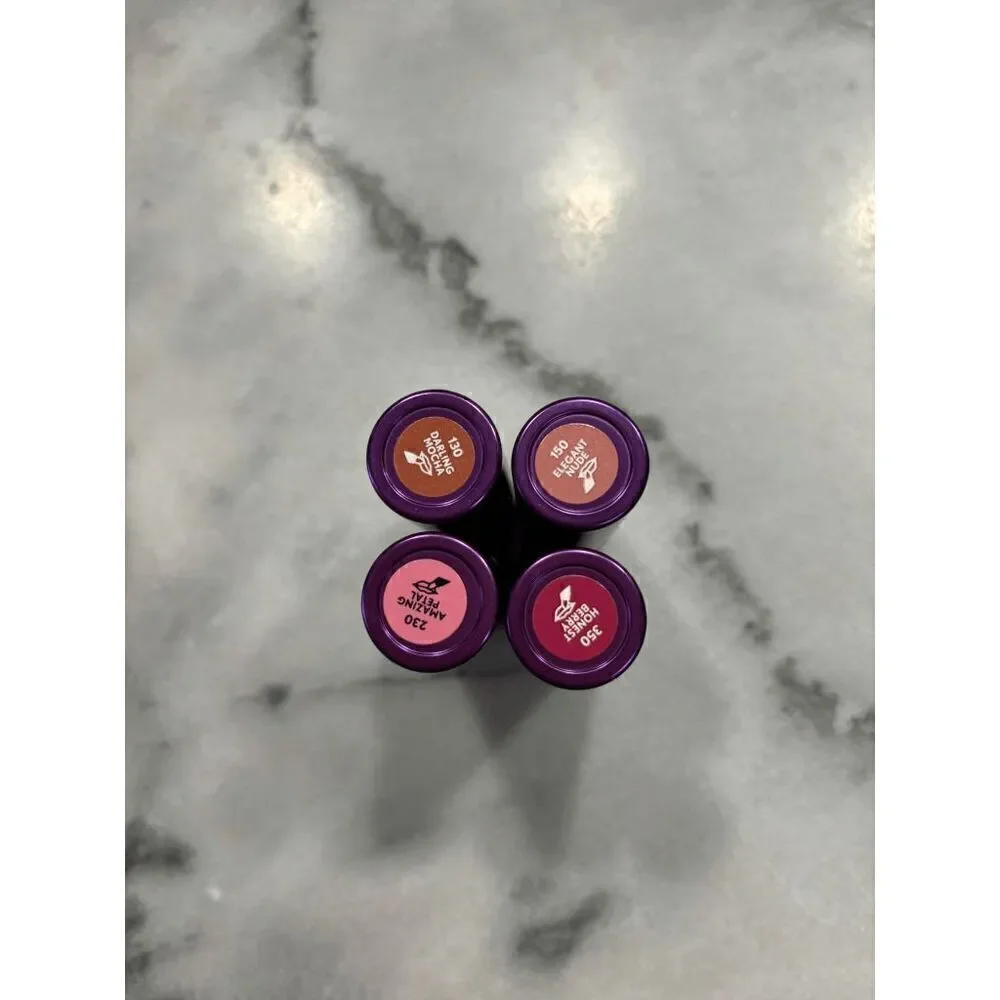 Covergirl Simply Ageless Moisturizing Lipsticks Lot of 4
